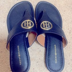 Tommy Hilfiger thongs.
